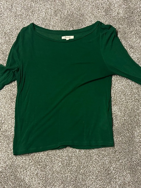 Madewell Scoopneck Long-Sleeve Tee - Picture 2 of 3